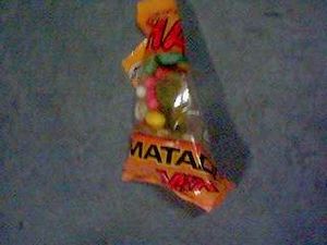 Halv tom HARIBO (Matador-mix)